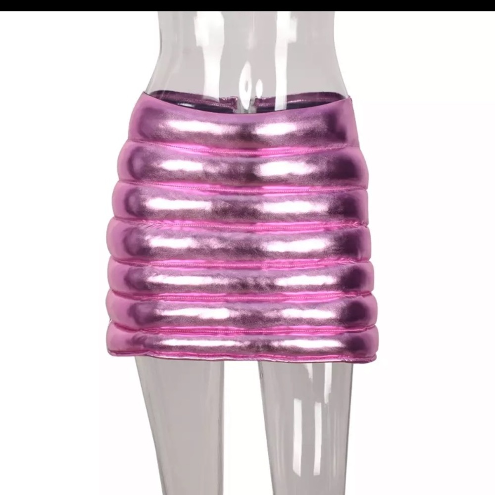 Pink skirt